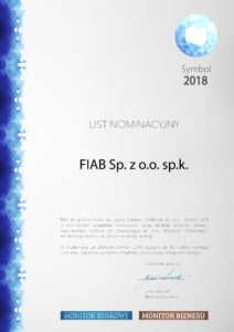 List nominacyjny FIAB Symbol 2018