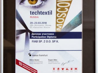 See how it was at Techtextil in Russia!